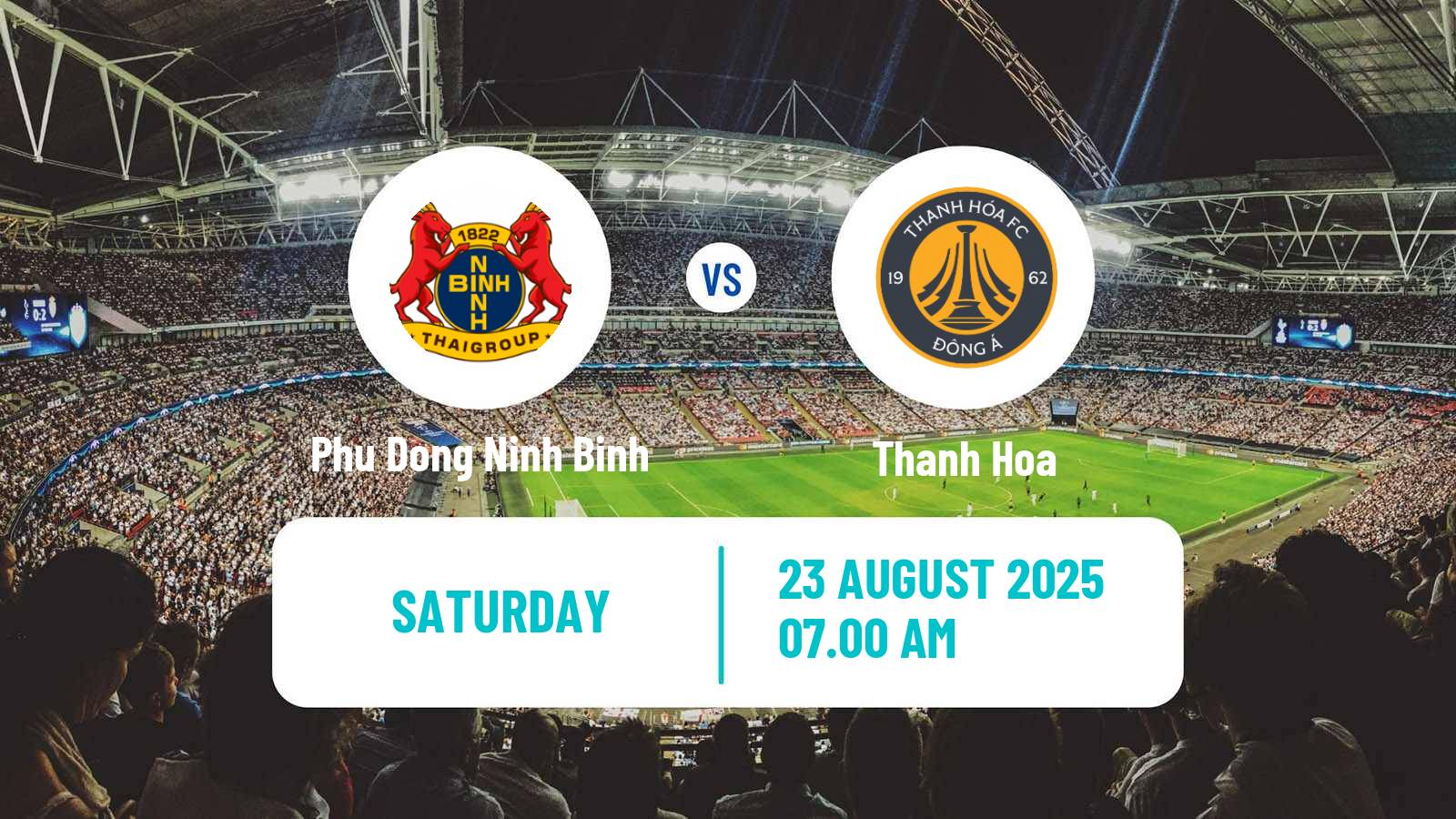 Football Vietnamese V League 1 Phu Dong Ninh Binh - Thanh Hoa