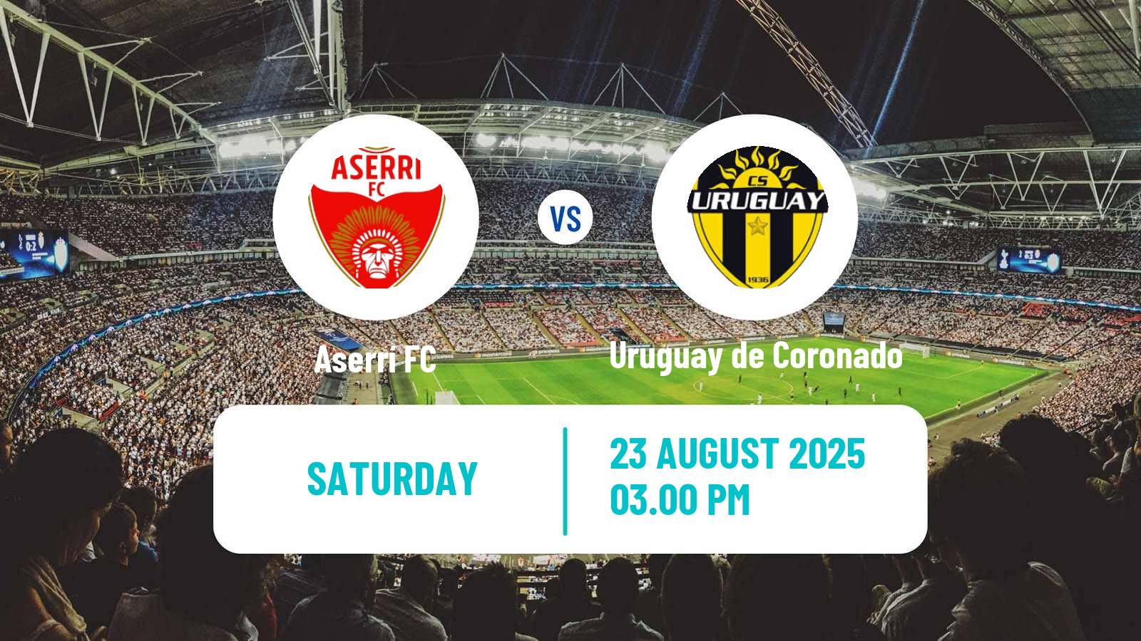 Football Costa Rican Liga de Ascenso Aserrí - Uruguay de Coronado