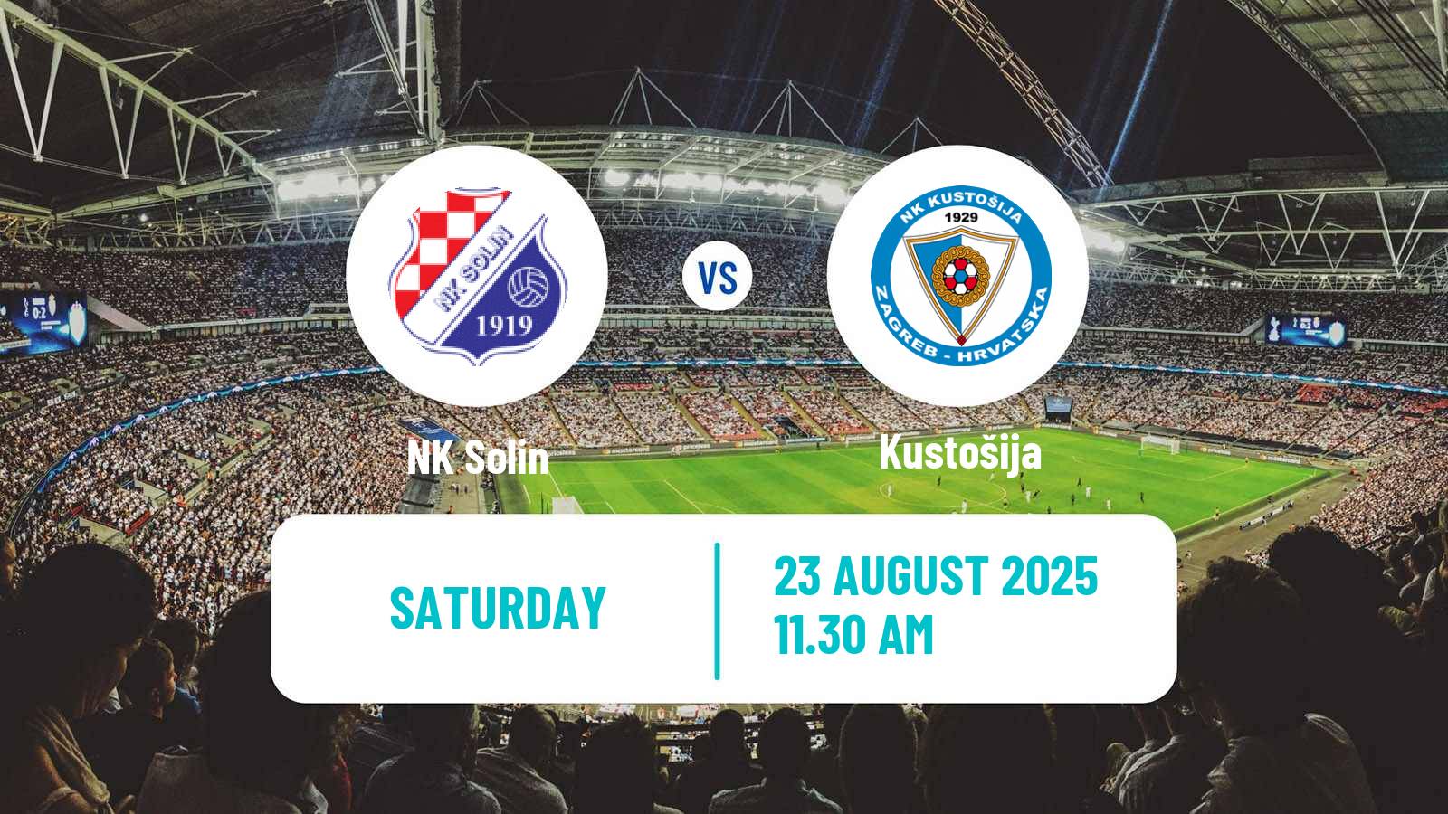 Football Croatian Druga NL Solin - Kustošija