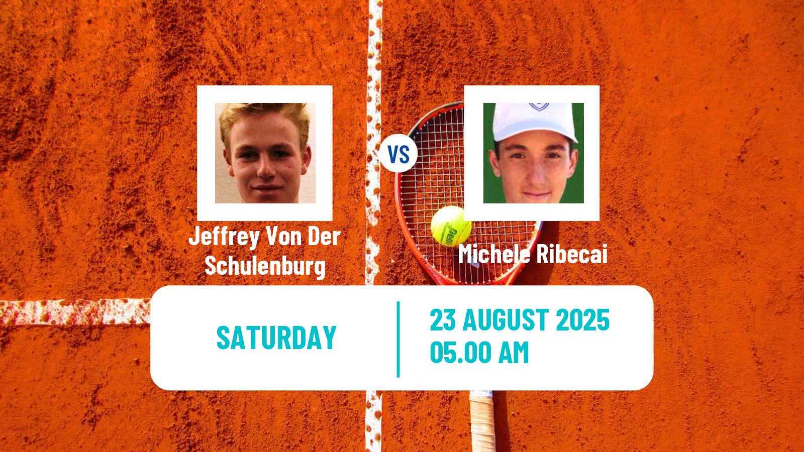 Tennis ITF M25 Muttenz Men Jeffrey Von Der Schulenburg - Michele Ribecai
