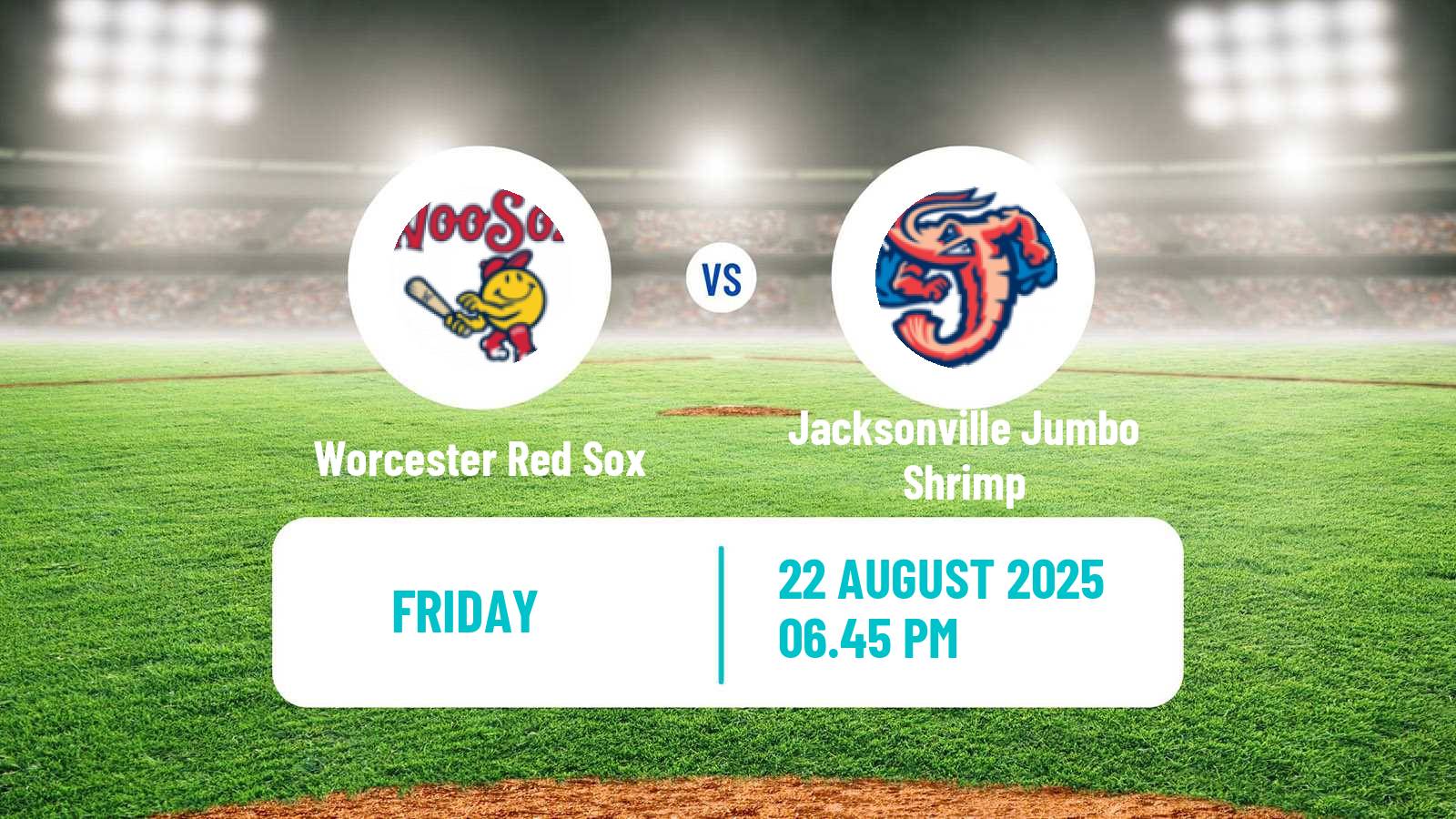 Baseball IL Worcester Red Sox - Jacksonville Jumbo Shrimp