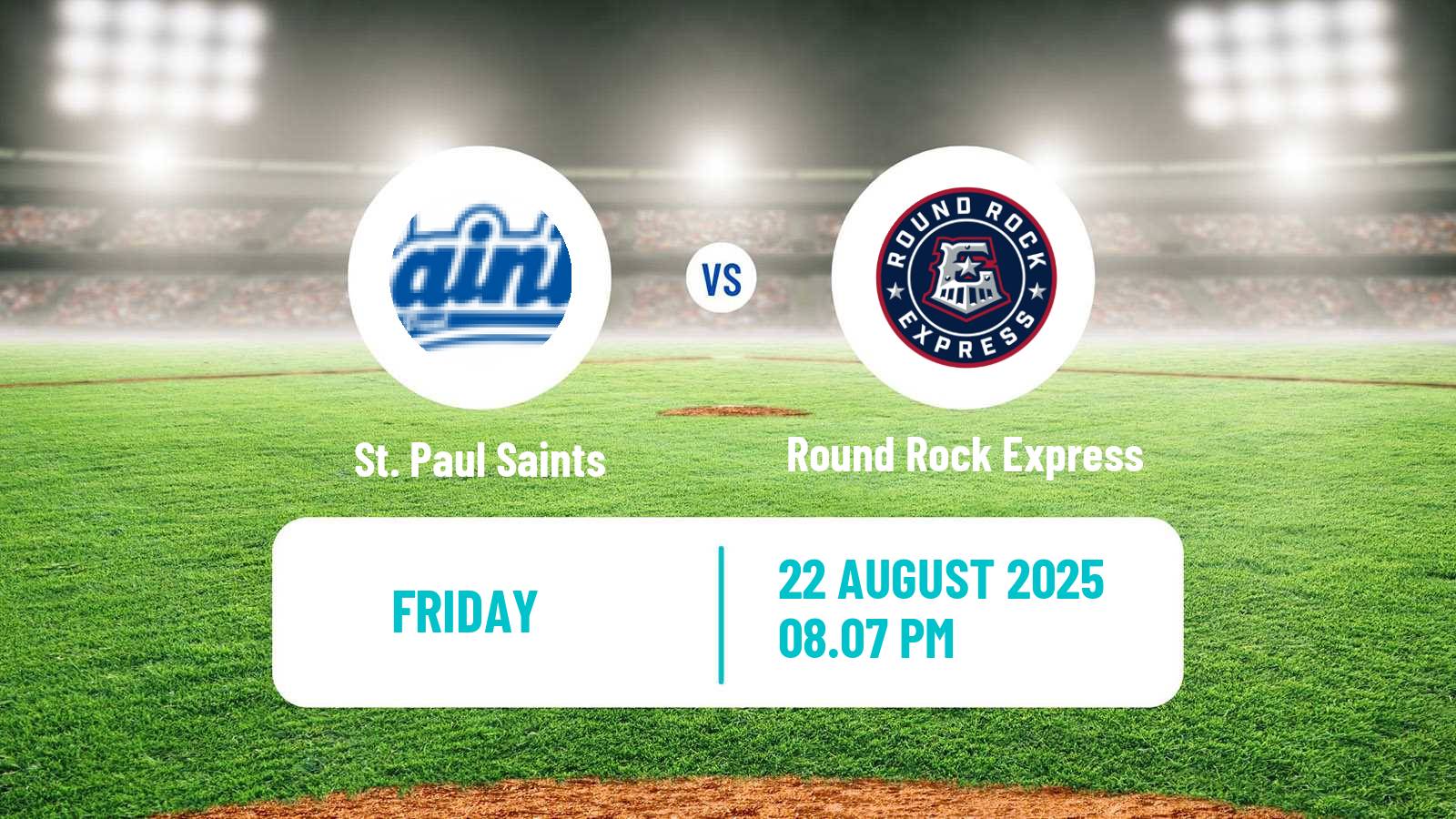 Baseball IL St. Paul Saints - Round Rock Express