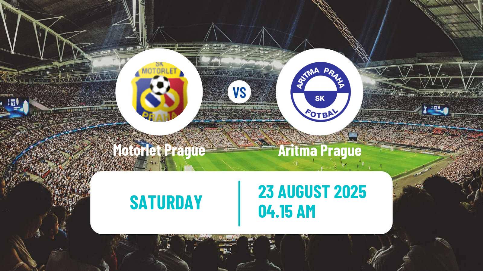Football Czech CFL Group A Motorlet Prague - Aritma Prague