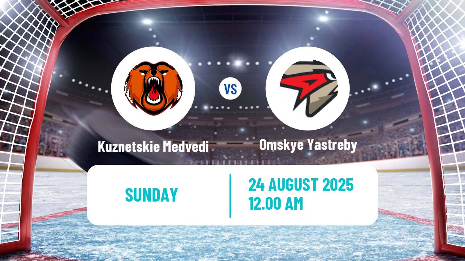 Hockey Club Friendly Ice Hockey Kuznetskie Medvedi - Omskye Yastreby