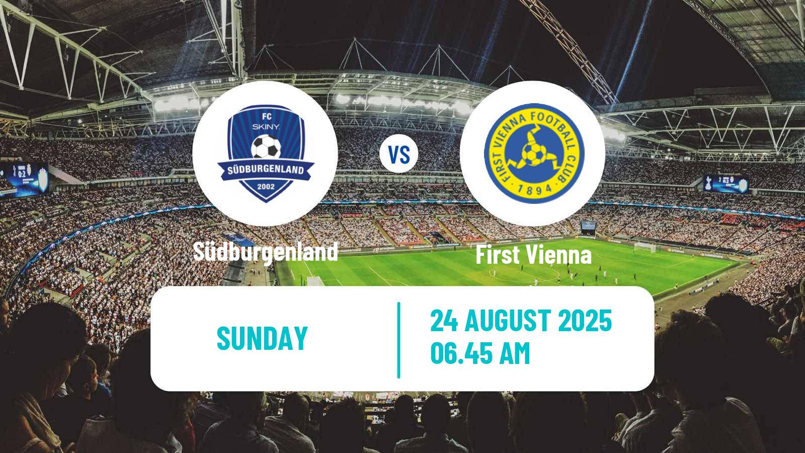 Football Austrian Bundesliga Women Südburgenland - First Vienna