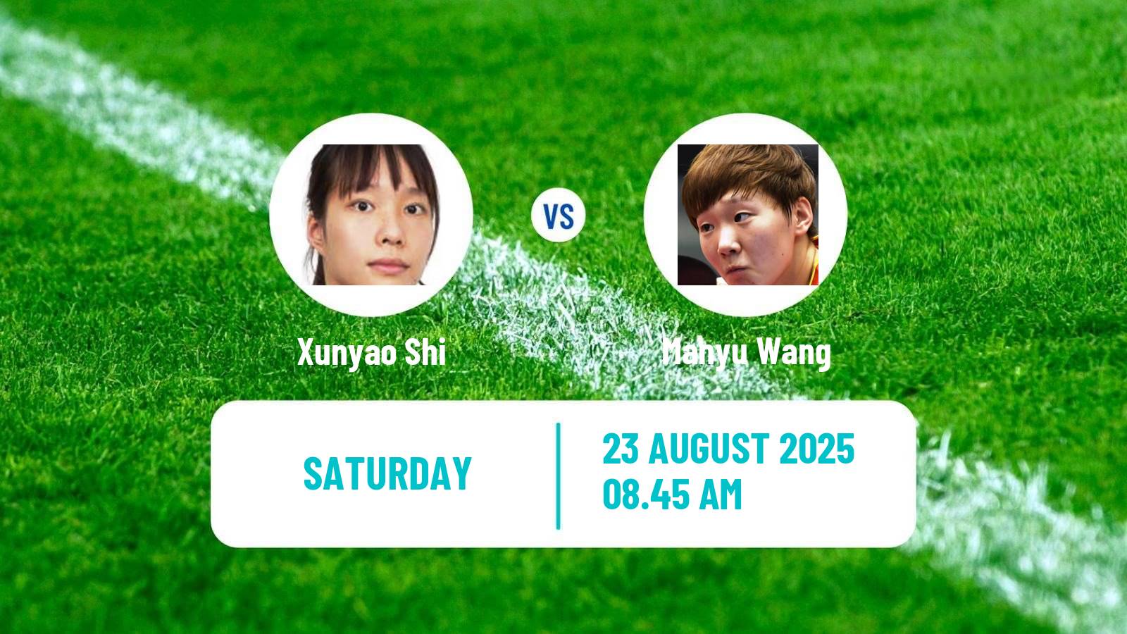 Table tennis Europe Smash Sweden Women Xunyao Shi - Manyu Wang