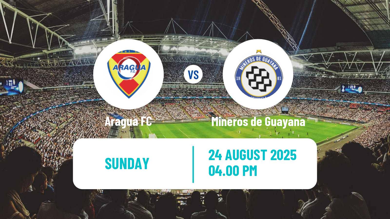 Football Venezuelan Segunda Division Aragua - Mineros de Guayana