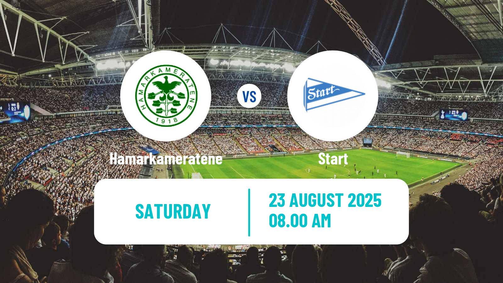 Football Norwegian Division 1 Women Hamarkameratene - Start