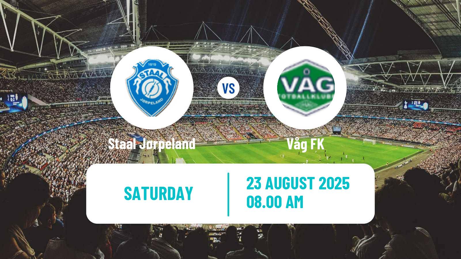 Football Norwegian Division 3 - Group 5 Staal Jørpeland - Våg