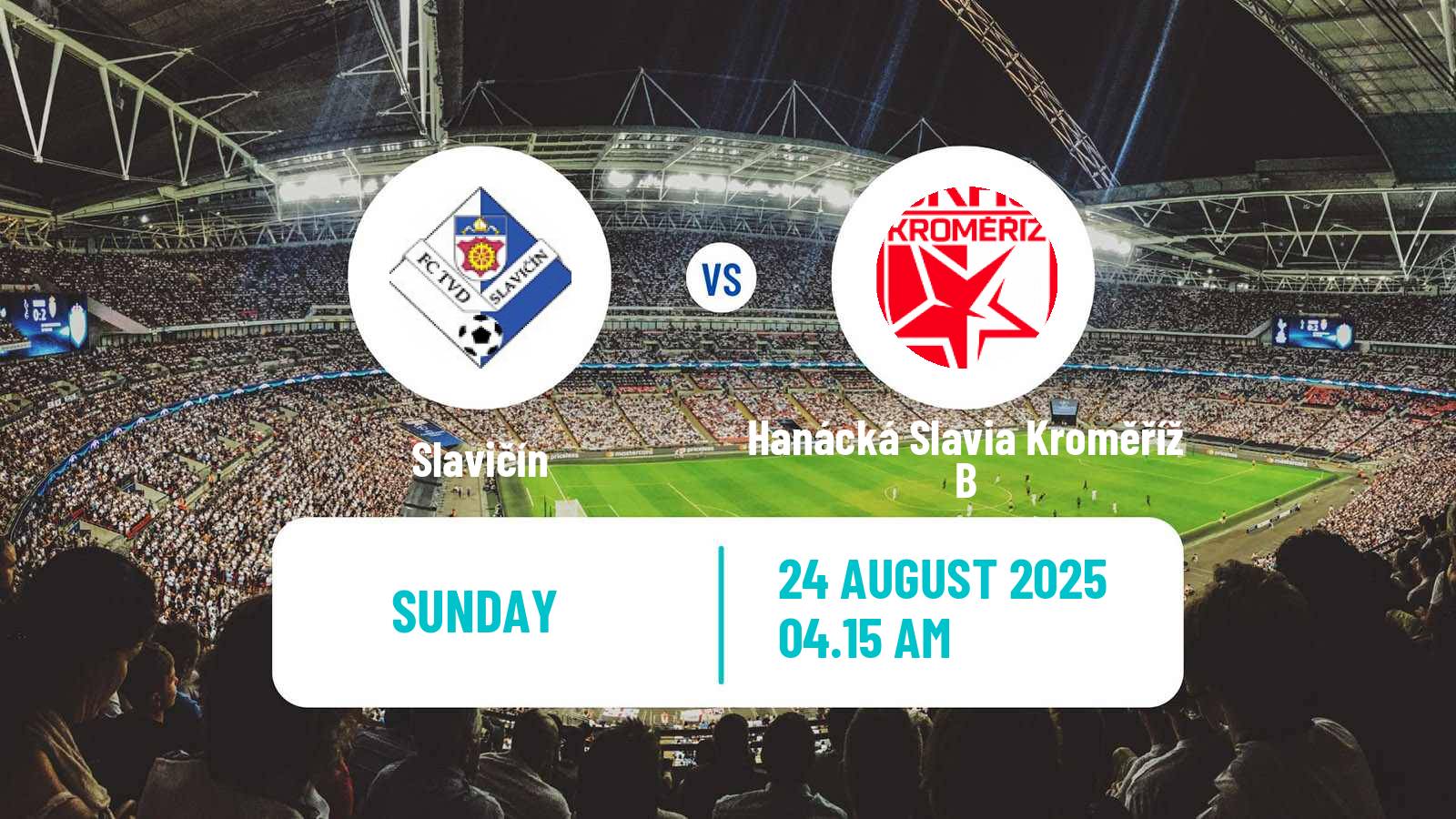 Football Czech Division E Slavičín - Hanácká Slavia Kroměříž B