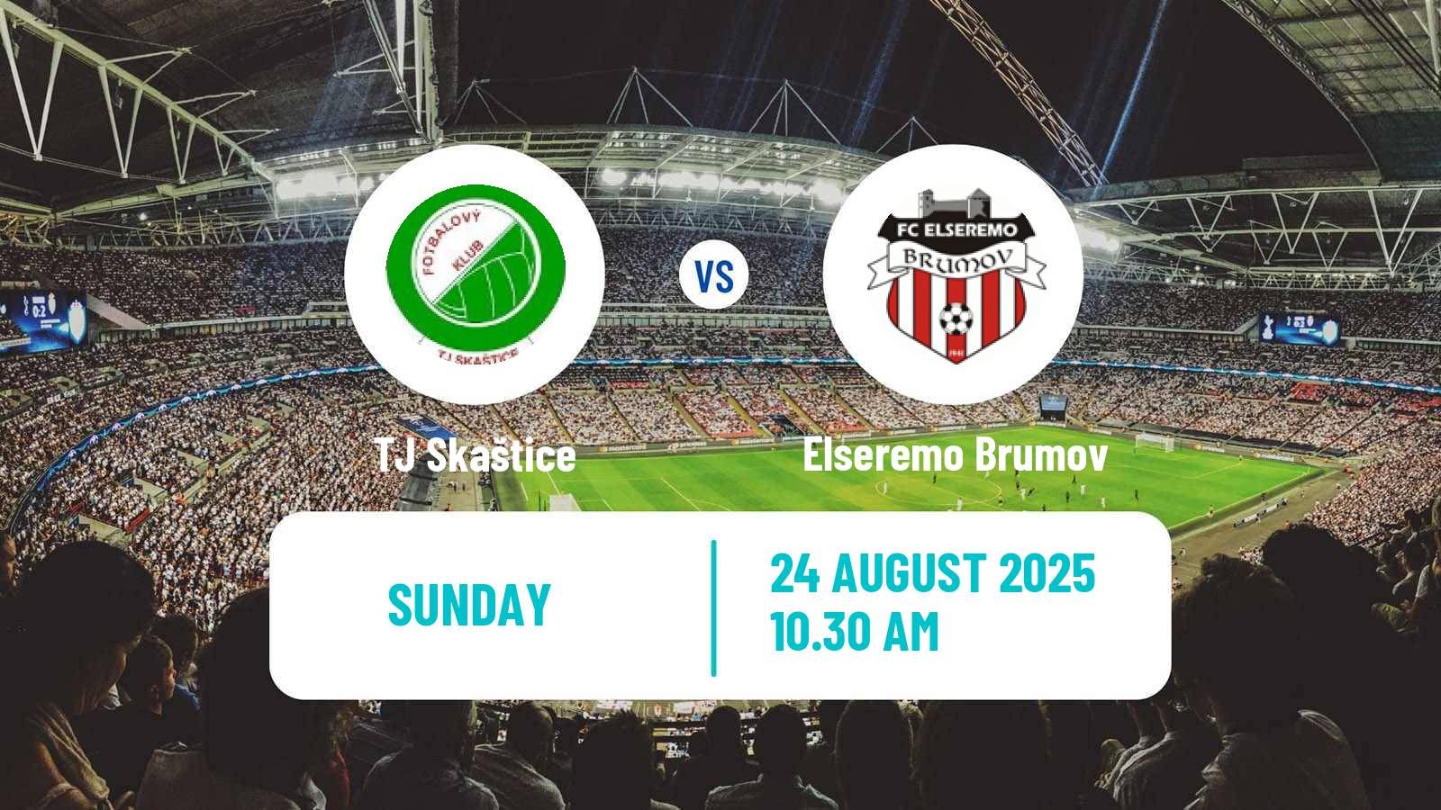 Football Czech Division E Skaštice - Elseremo Brumov