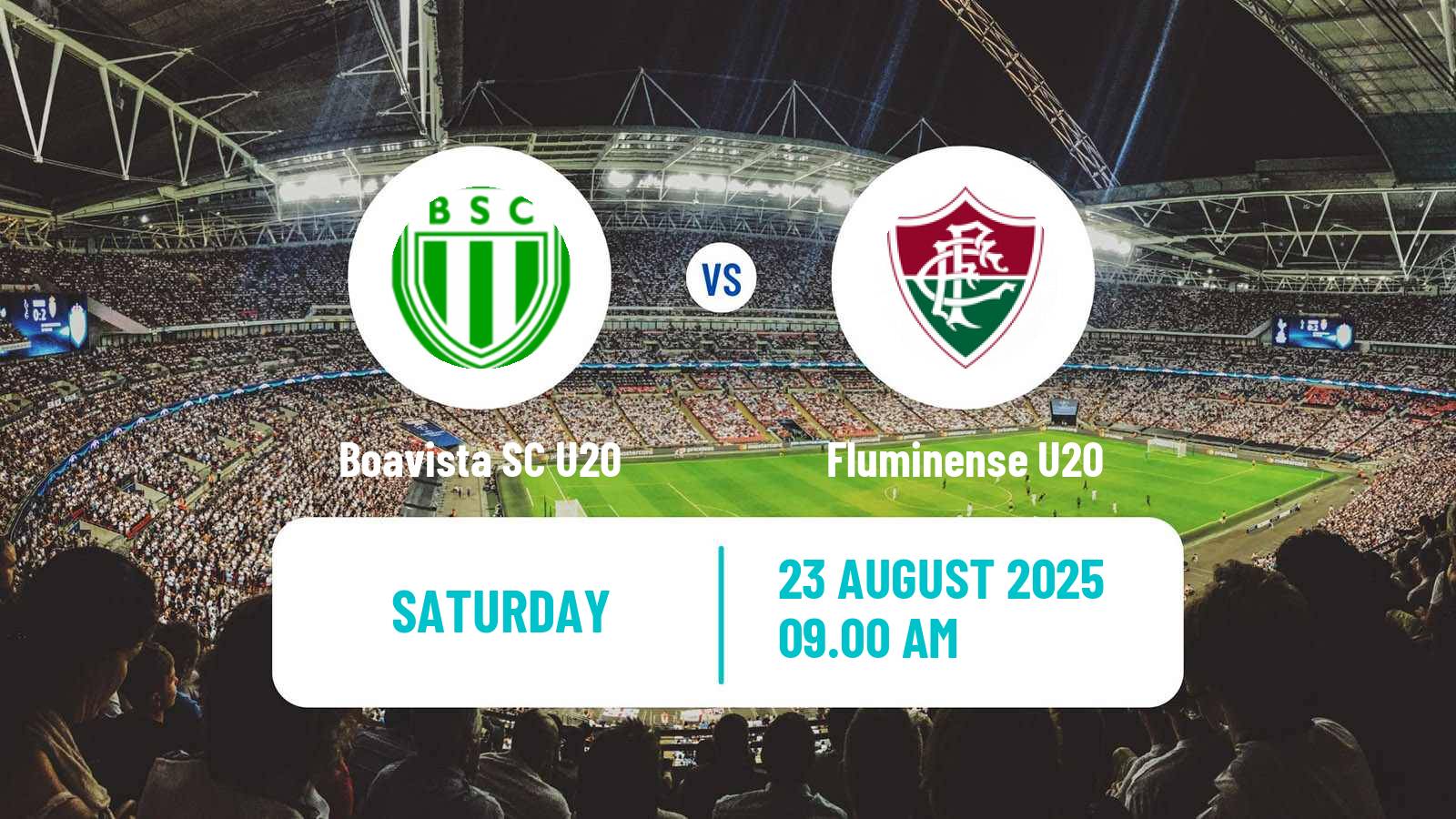 Football Brazilian Carioca U20 Boavista SC U20 - Fluminense U20