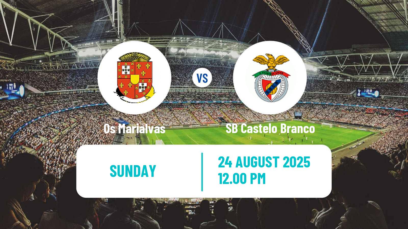 Football Campeonato de Portugal - Group C Os Marialvas - SB Castelo Branco