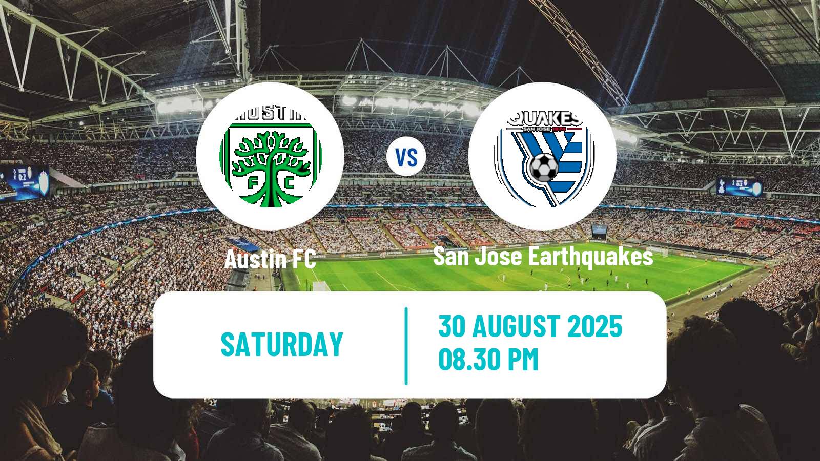 Football MLS Austin FC - San Jose Earthquakes