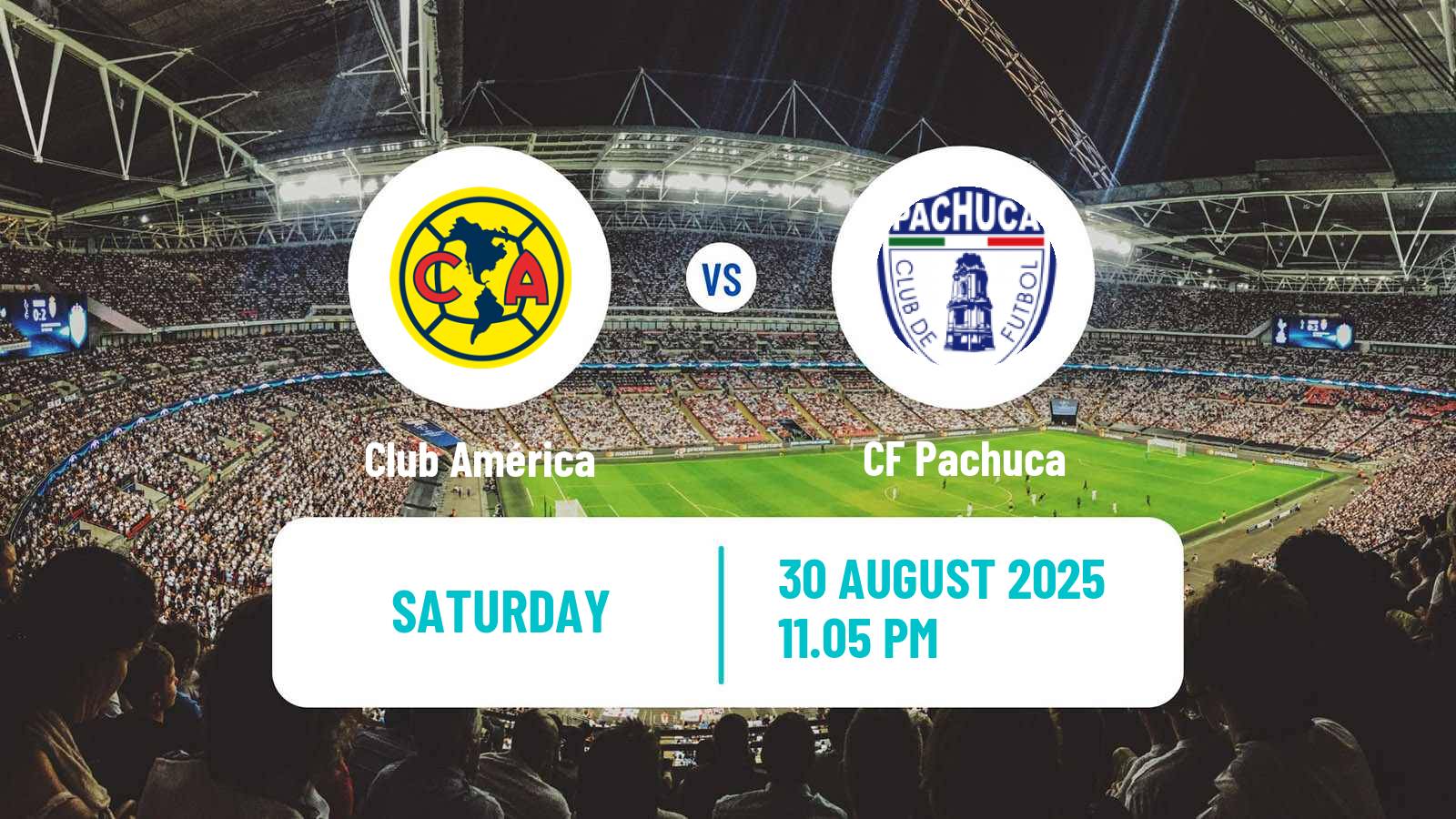 Football Mexican Liga MX Club América - Pachuca
