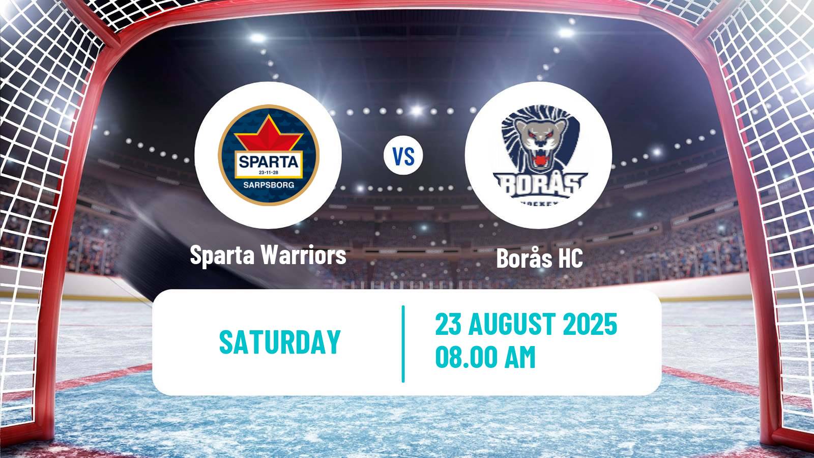 Hockey Club Friendly Ice Hockey Sparta Warriors - Borås