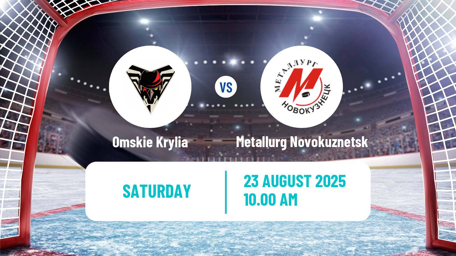 Hockey Club Friendly Ice Hockey Omskie Krylia - Metallurg Novokuznetsk