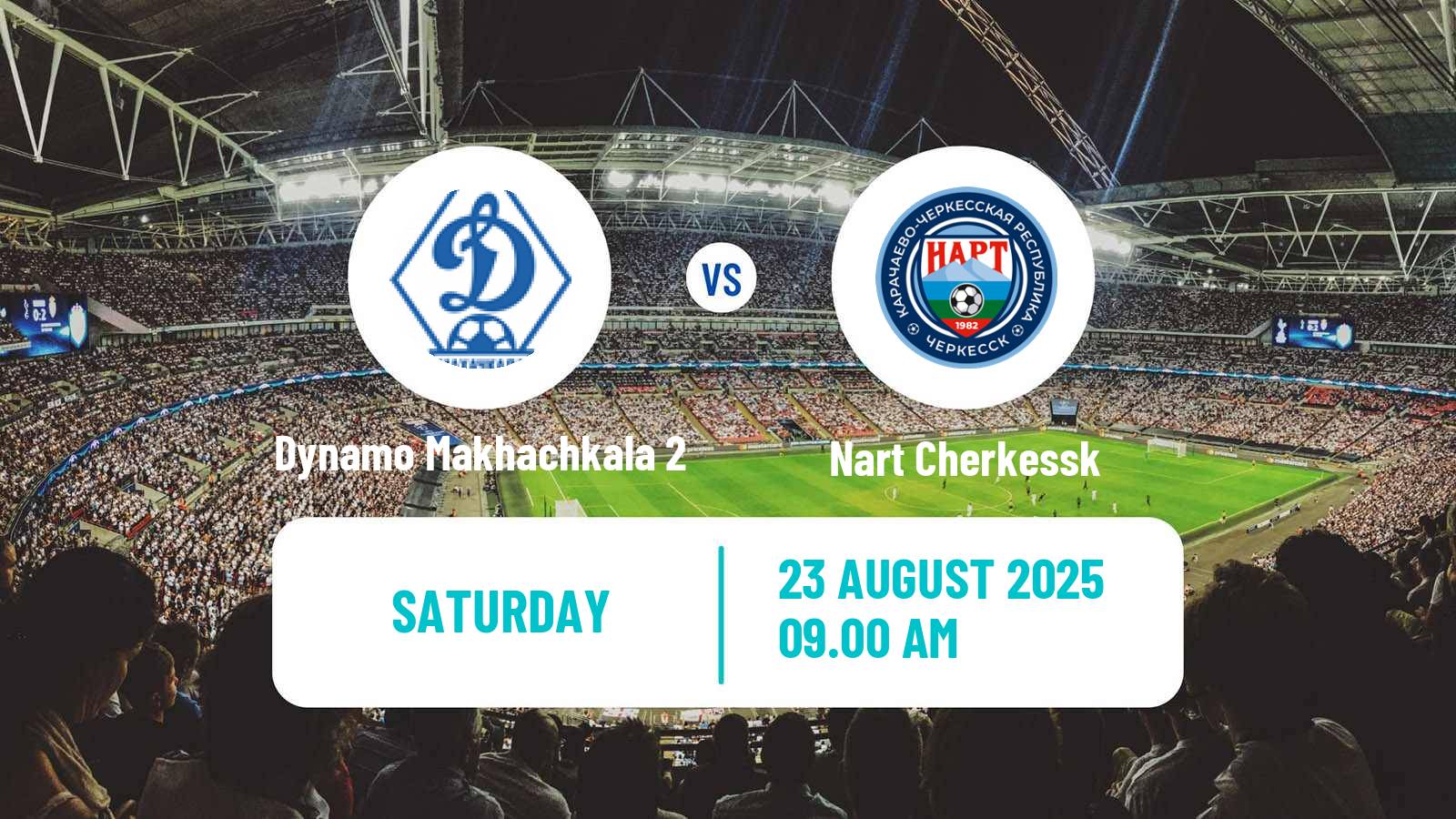 Football FNL 2 Division B Group 1 Dynamo Makhachkala 2 - Nart Cherkessk
