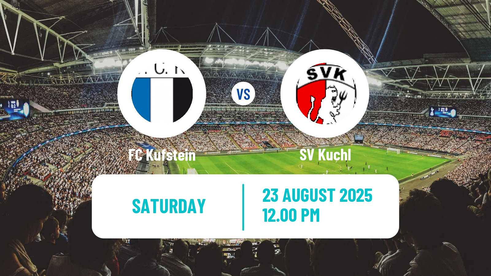 Football Austrian Regionalliga West Kufstein - Kuchl