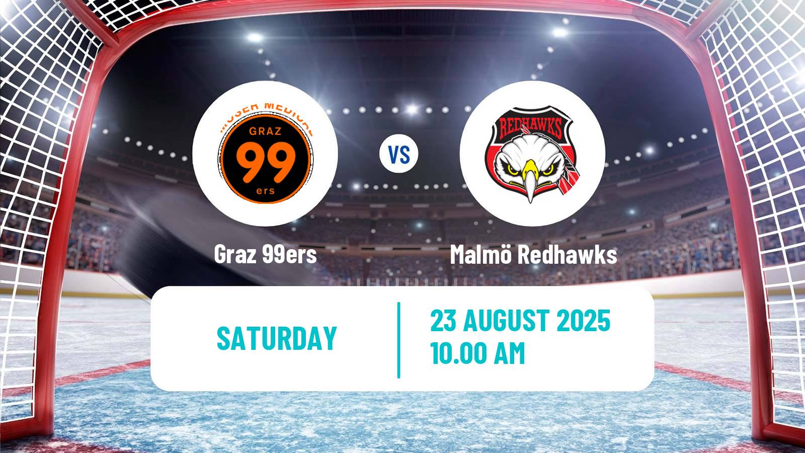 Hockey Club Friendly Ice Hockey Graz 99ers - Malmö Redhawks