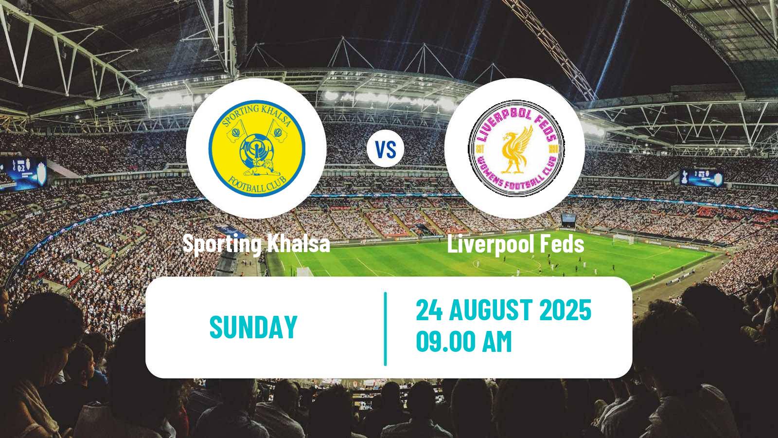 Football English National League North Women Sporting Khalsa - Liverpool Feds