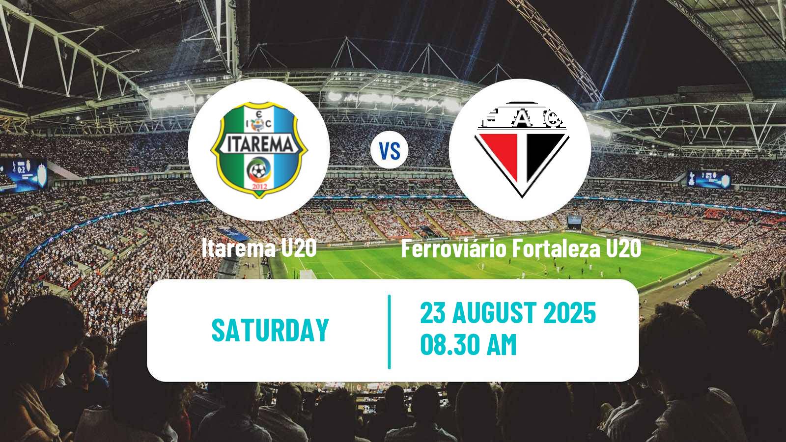 Football Brazilian Cearense U20 Itarema U20 - Ferroviário Fortaleza U20