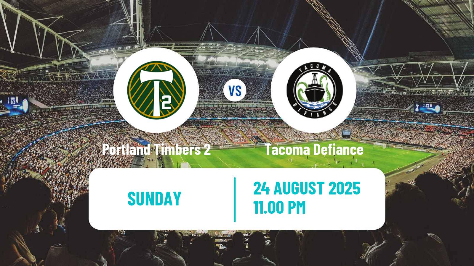Football MLS Next Pro Portland Timbers 2 - Tacoma Defiance