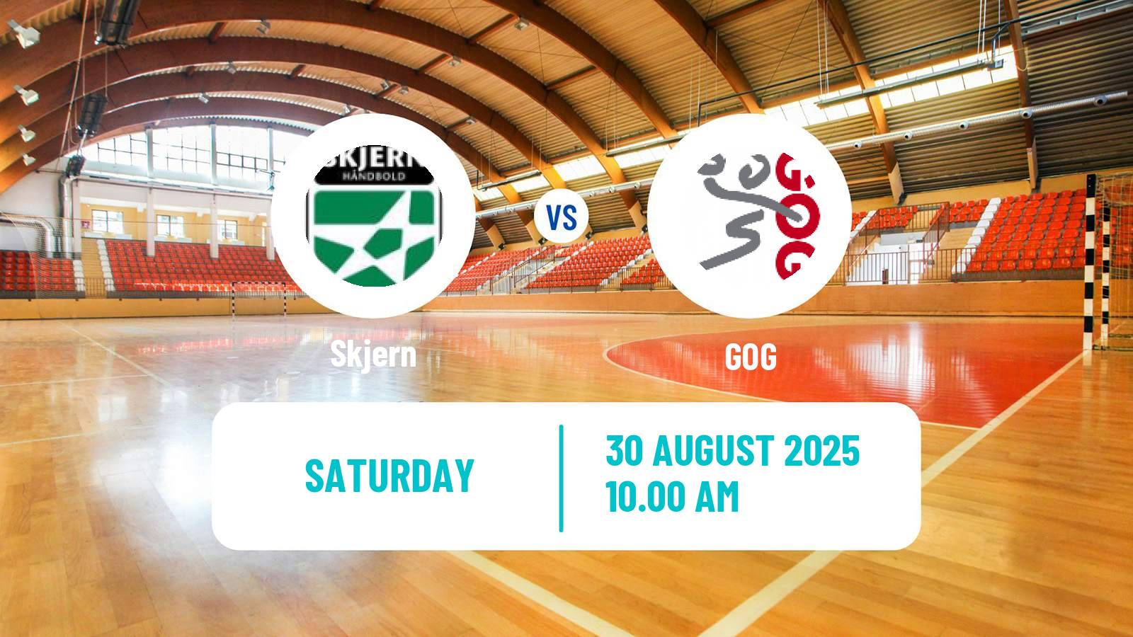 Handball Danish Handbold Ligaen Skjern - GOG