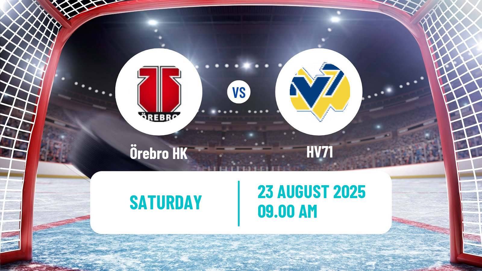 Hockey Club Friendly Ice Hockey Örebro - HV71