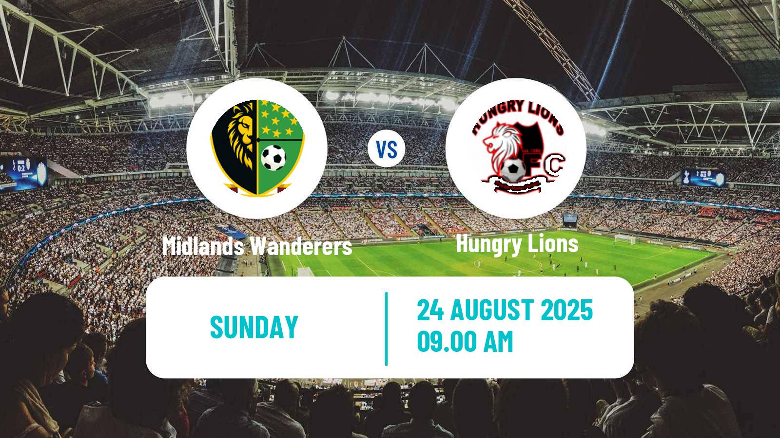 Football South African First Division Midlands Wanderers - Hungry Lions