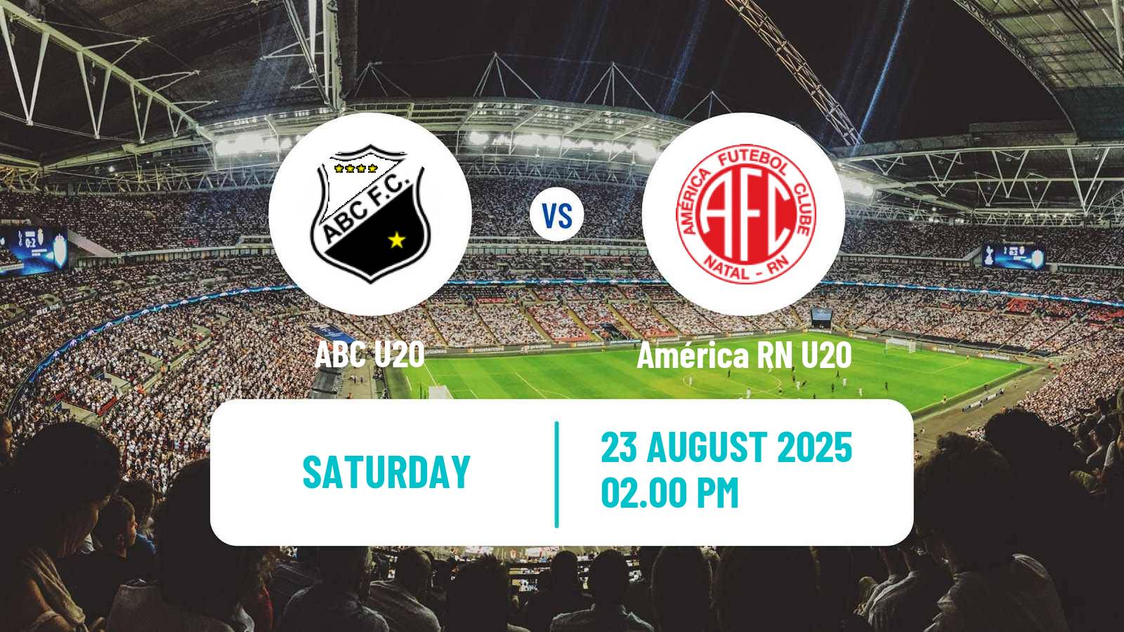 Football Brazilian Potiguar U20 ABC U20 - América RN U20