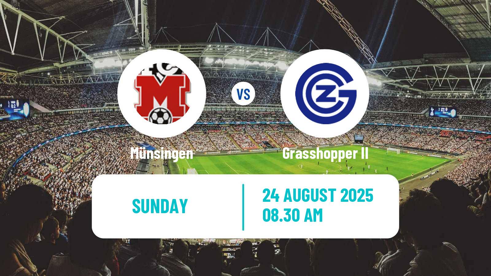 Football Swiss 1 Liga Classic Group 2 Münsingen - Grasshopper II