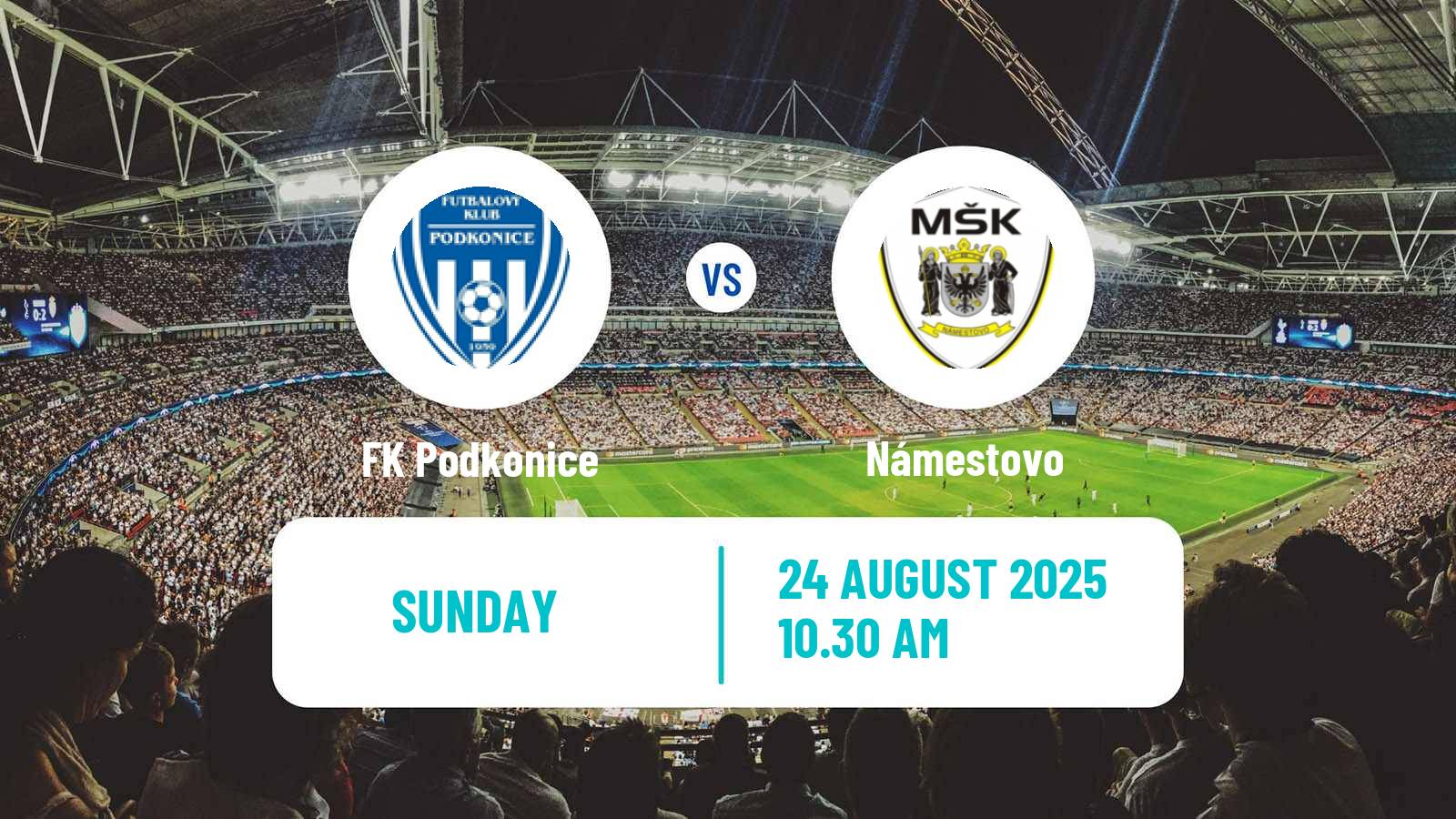 Soccer Slovak 3 Liga Central Podkonice - Námestovo