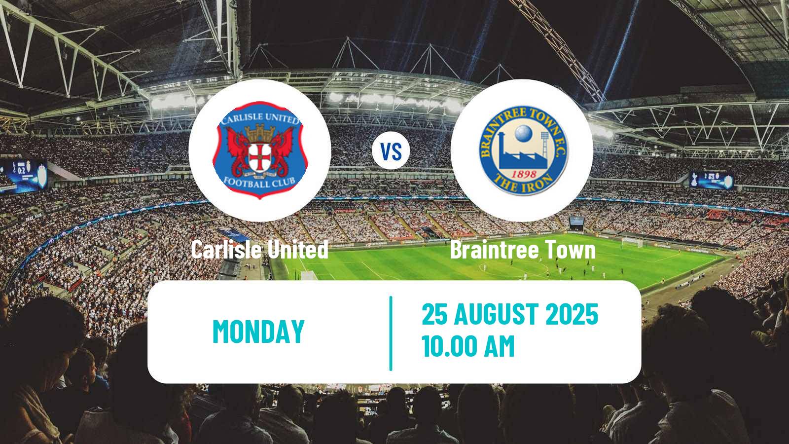 Football English National League Carlisle United - Braintree Town