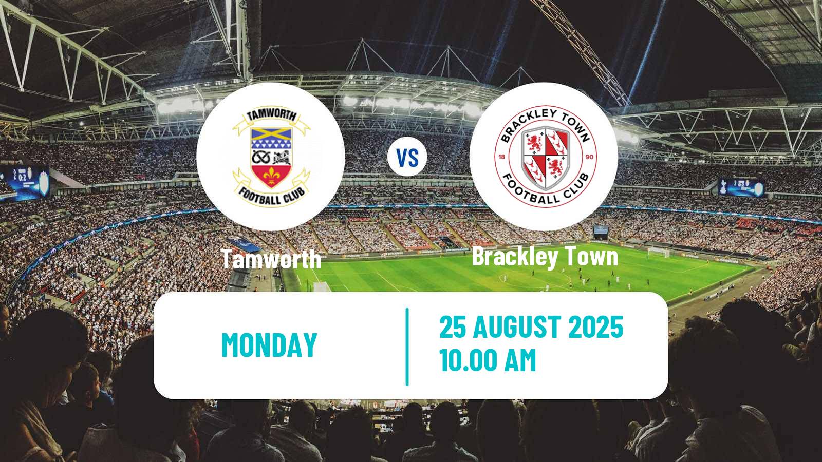 Football English National League Tamworth - Brackley Town