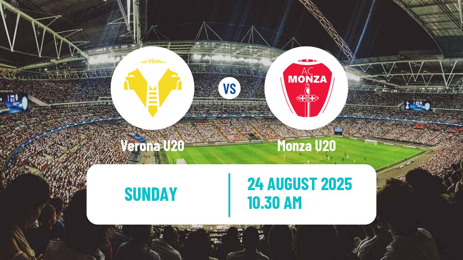 Football Italian Primavera 1 Verona U20 - Monza U20