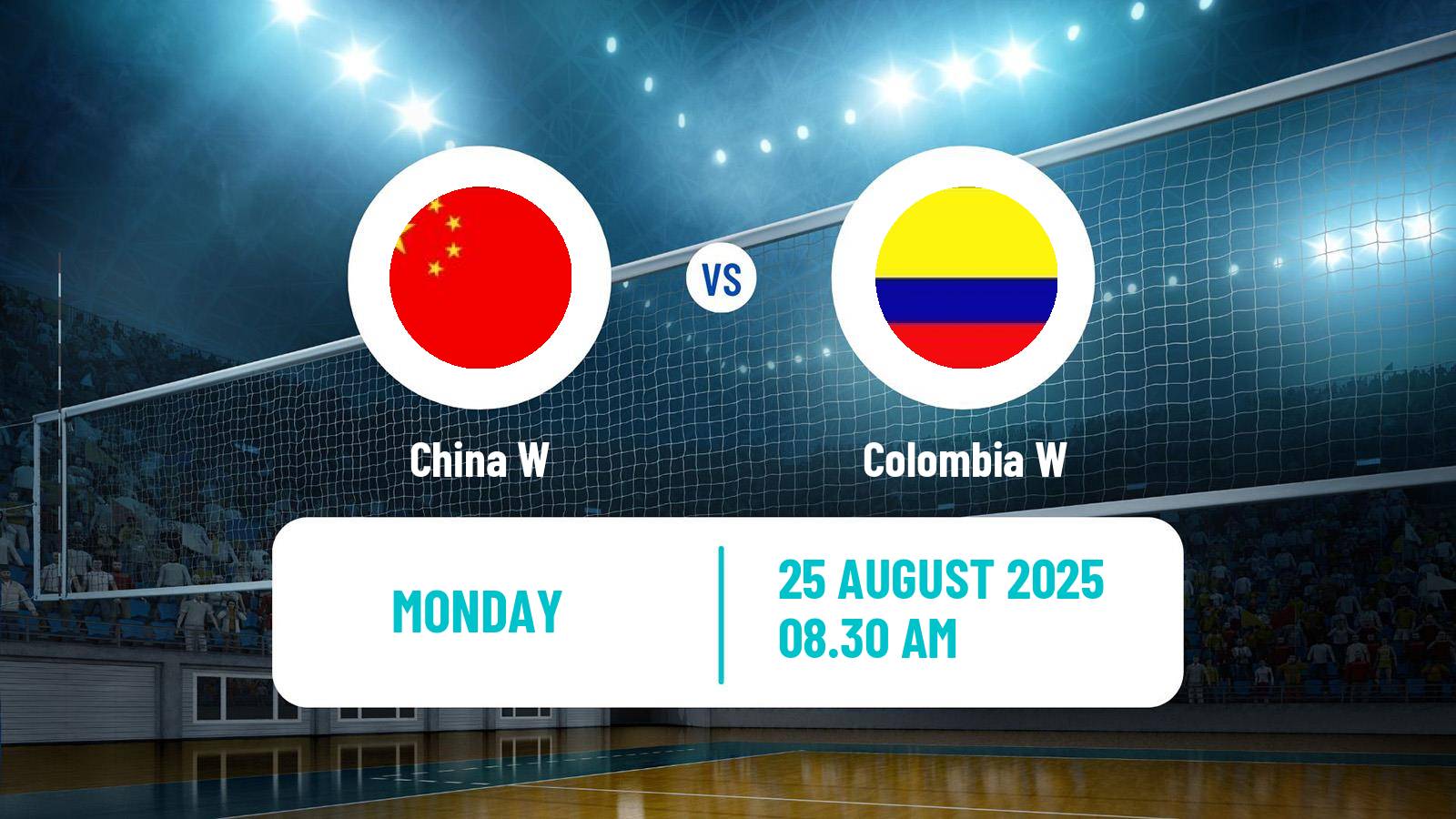 Volleyball World Championship Volleyball Women China W - Colombia W