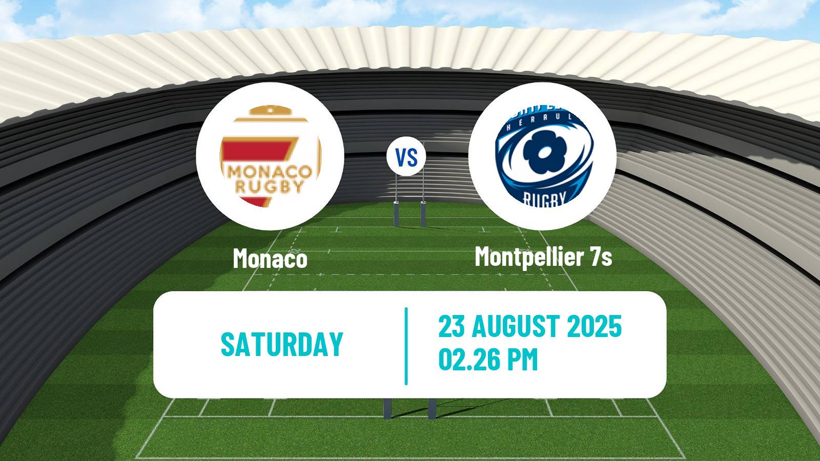 Rugby union French Supersevens 2 Monaco - Montpellier 7s