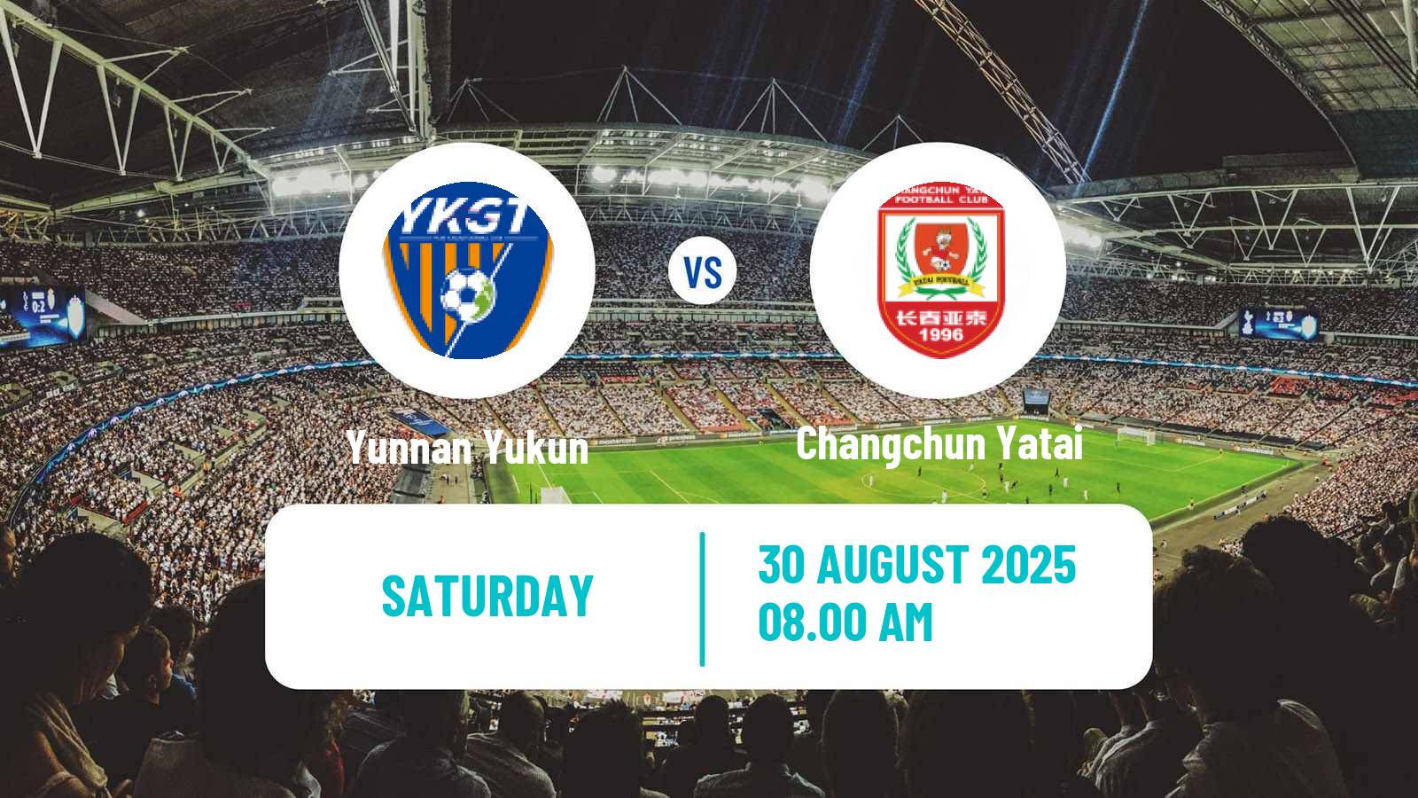 Football Chinese Super League Yunnan Yukun - Changchun Yatai