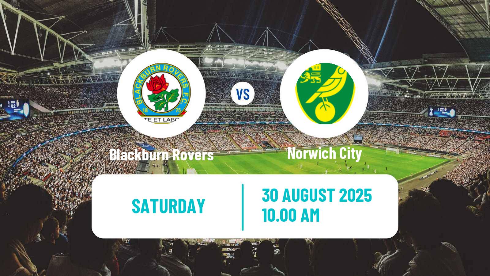 Football English League Championship Blackburn Rovers - Norwich City