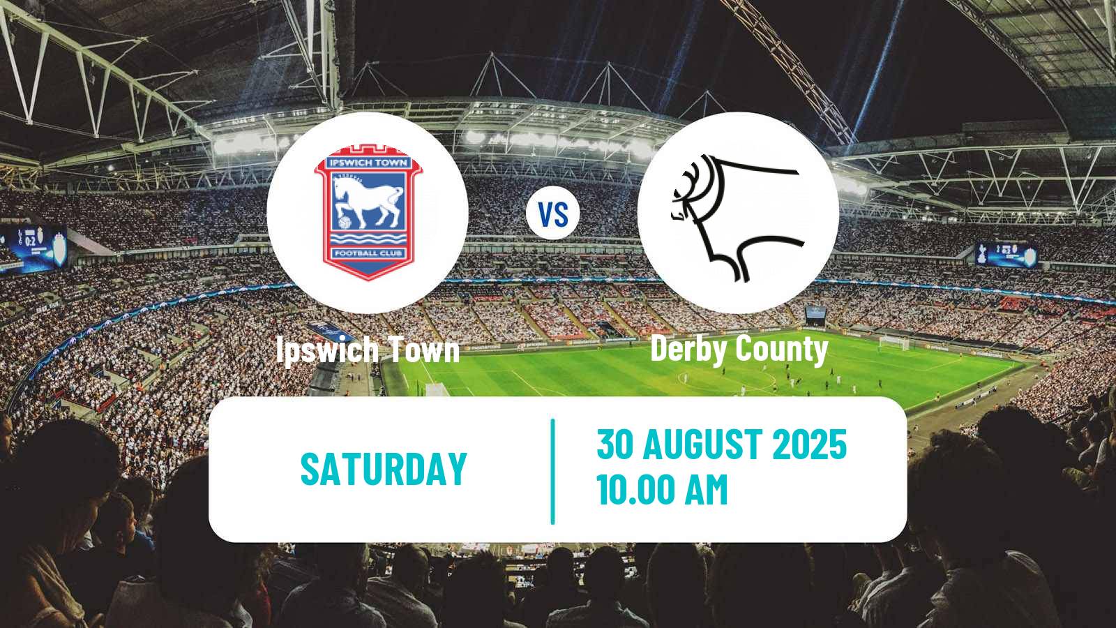 Football English League Championship Ipswich Town - Derby County
