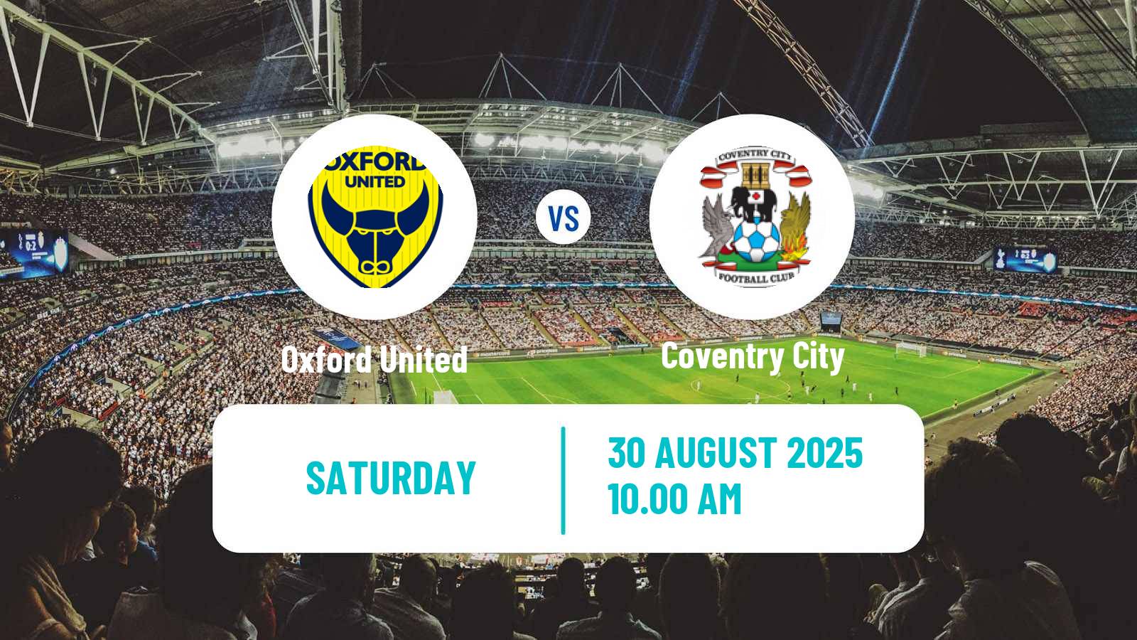 Football English League Championship Oxford United - Coventry City