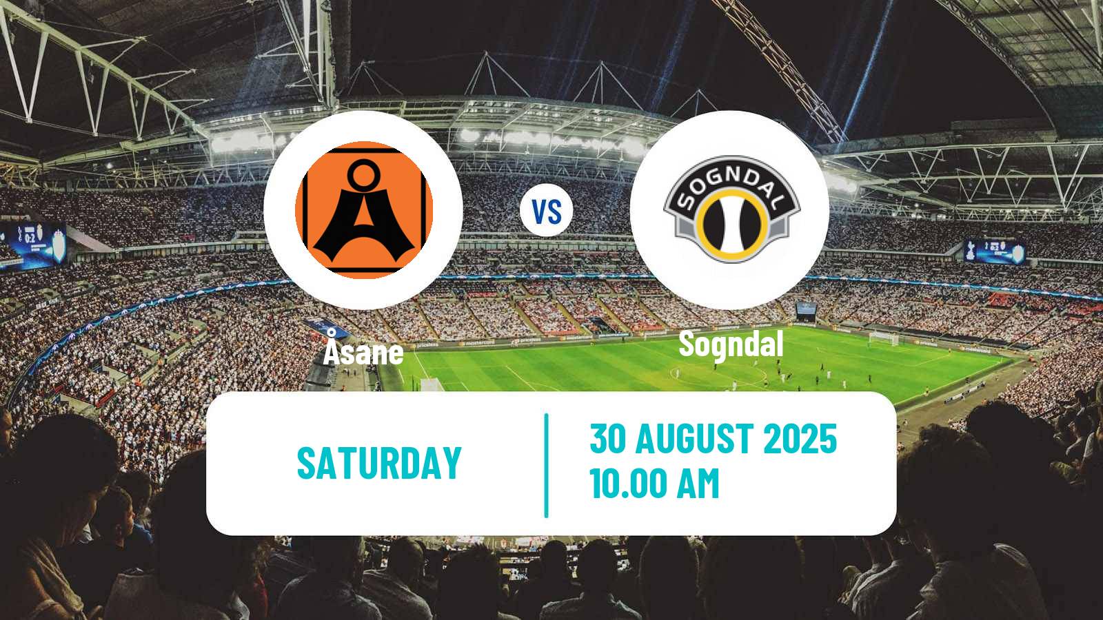 Football Norwegian Adeccoligaen Åsane - Sogndal