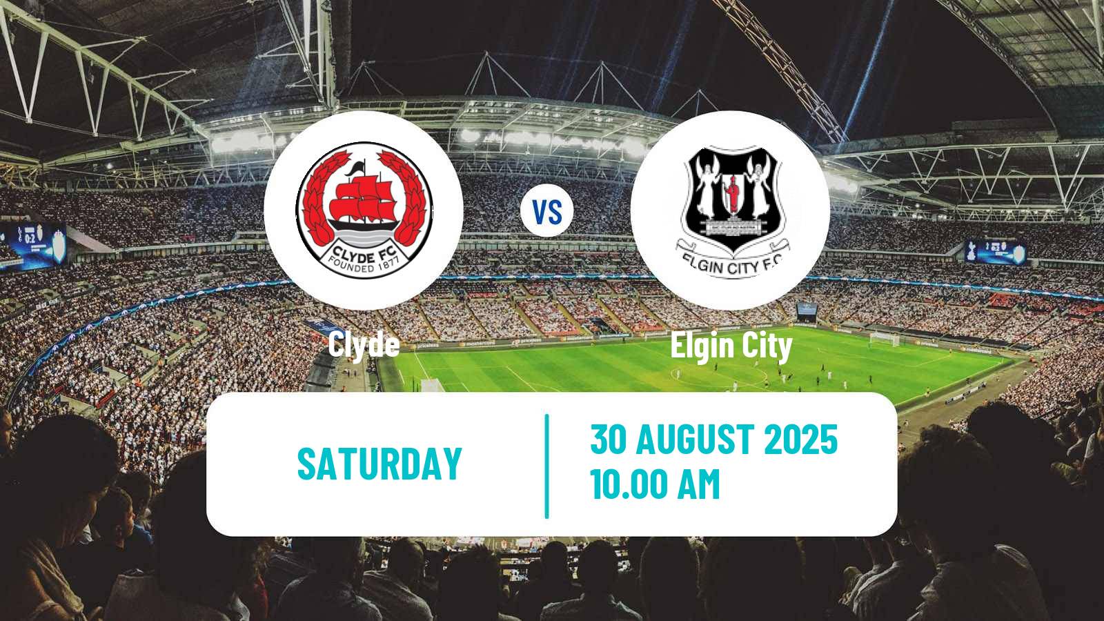 Football Scottish League Two Clyde - Elgin City