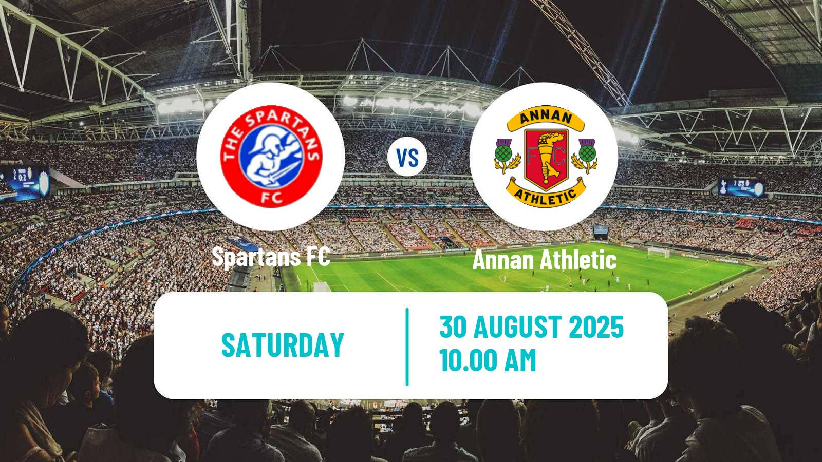 Football Scottish League Two Spartans - Annan Athletic