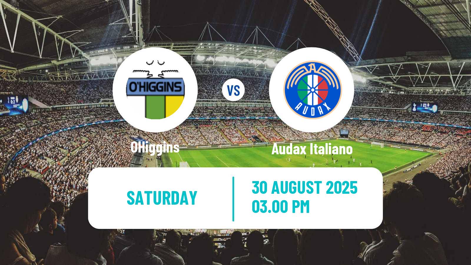 Football Chilean Primera Division OHiggins - Audax Italiano