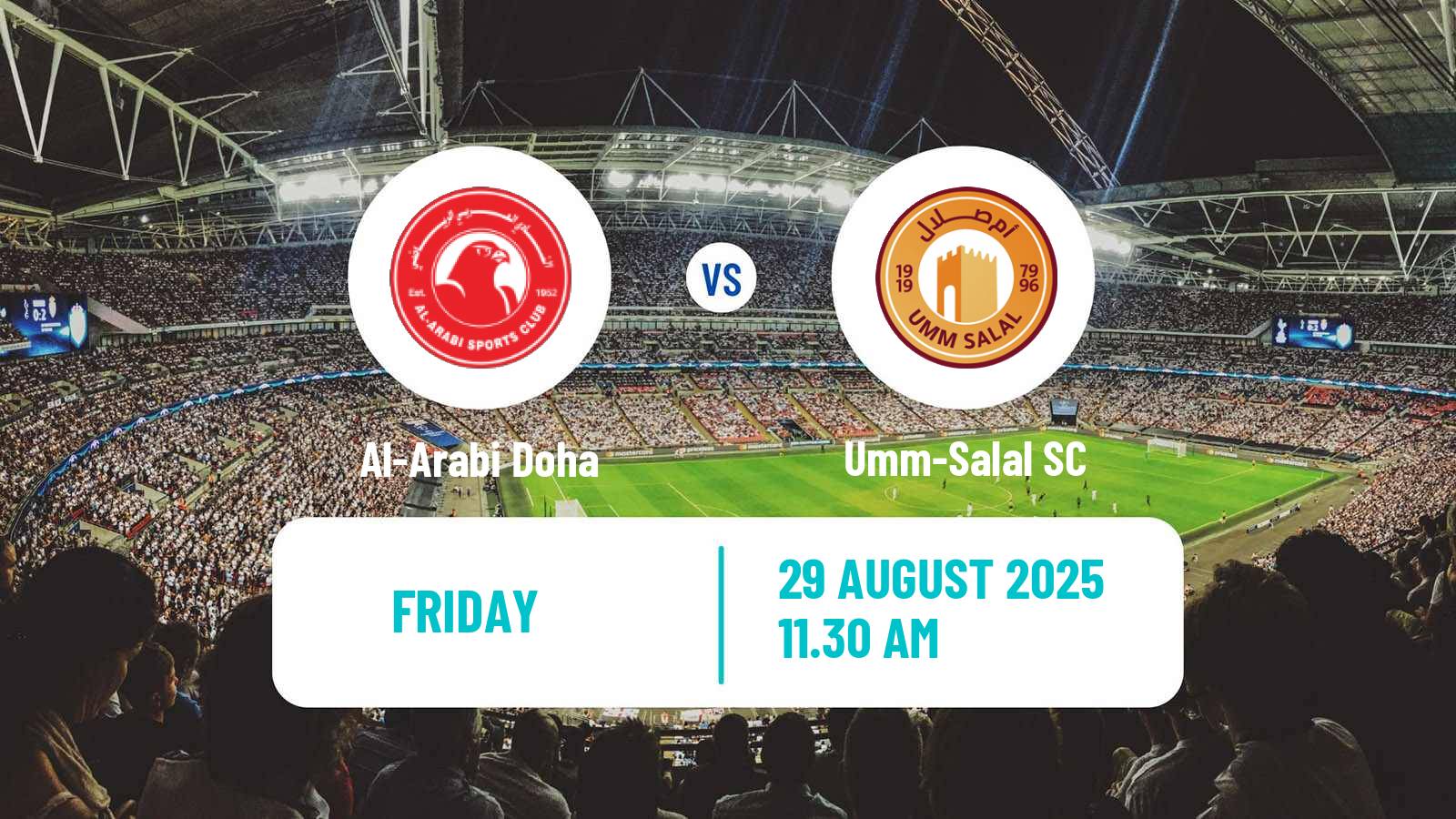 Football Qatar QSL Al-Arabi Doha - Umm-Salal