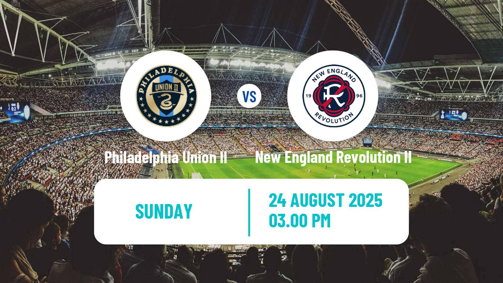 Football MLS Next Pro Philadelphia Union II - New England Revolution II