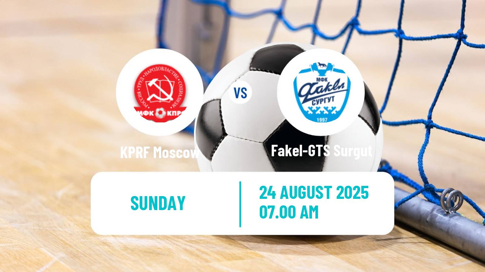 Futsal Russian Super Liga Futsal KPRF - Fakel-GTS Surgut