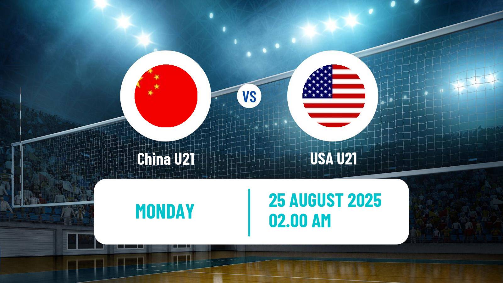 Volleyball World Championship U21 Volleyball China U21 - USA U21